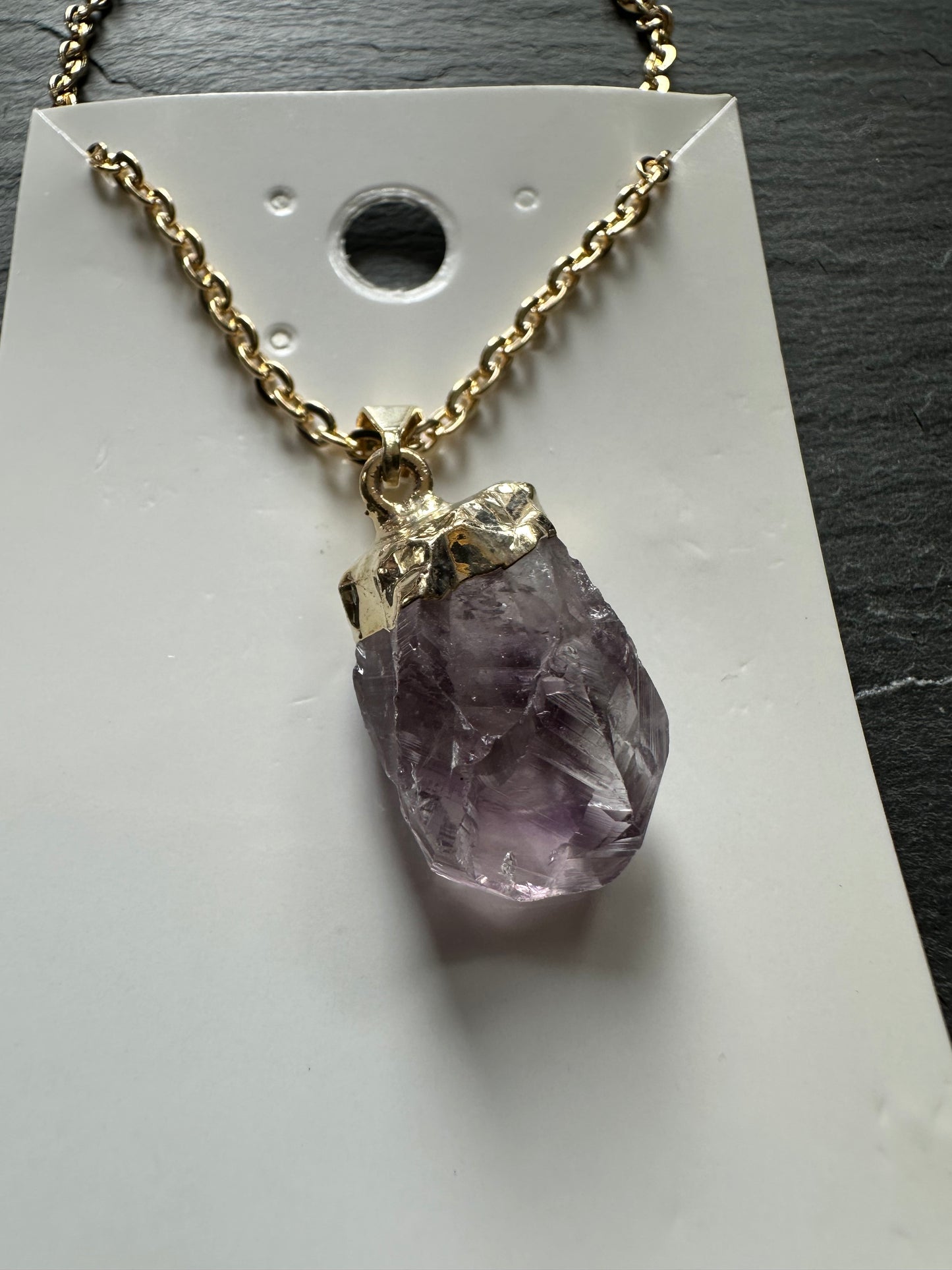 amethyst necklace