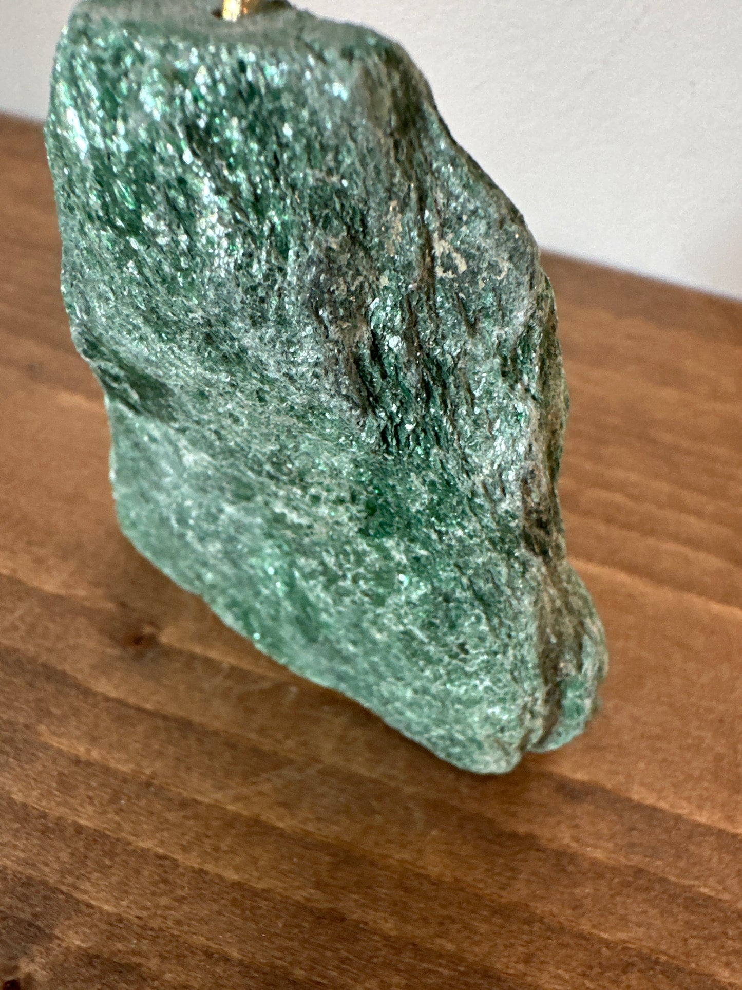 Yellow butterfly on fushsite