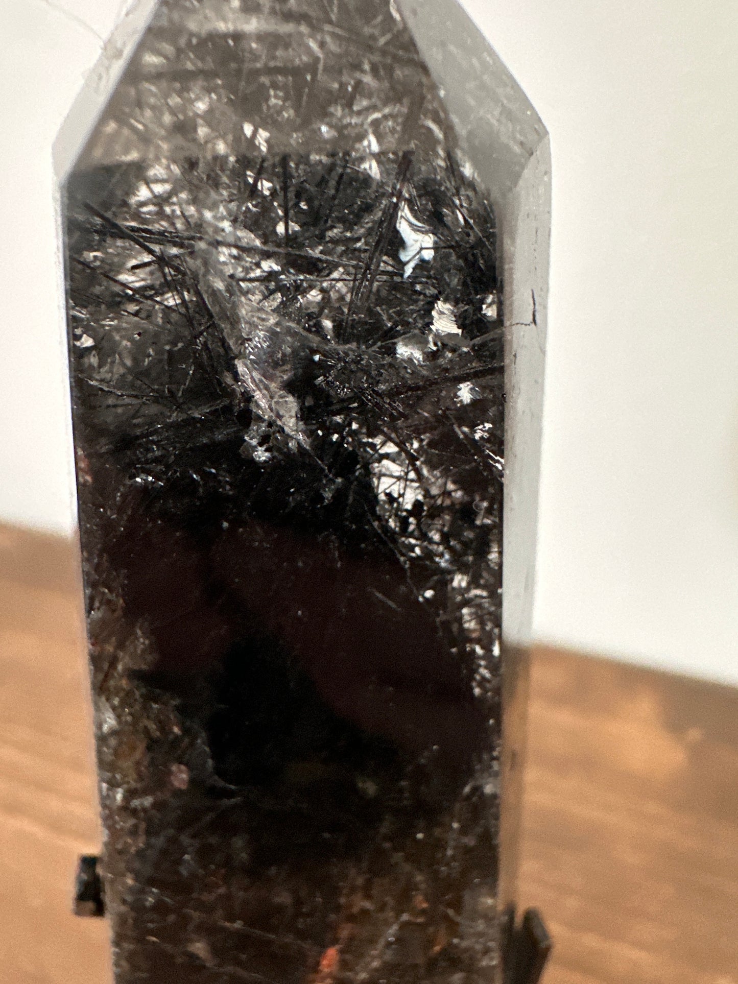 Quartz~ black rutile