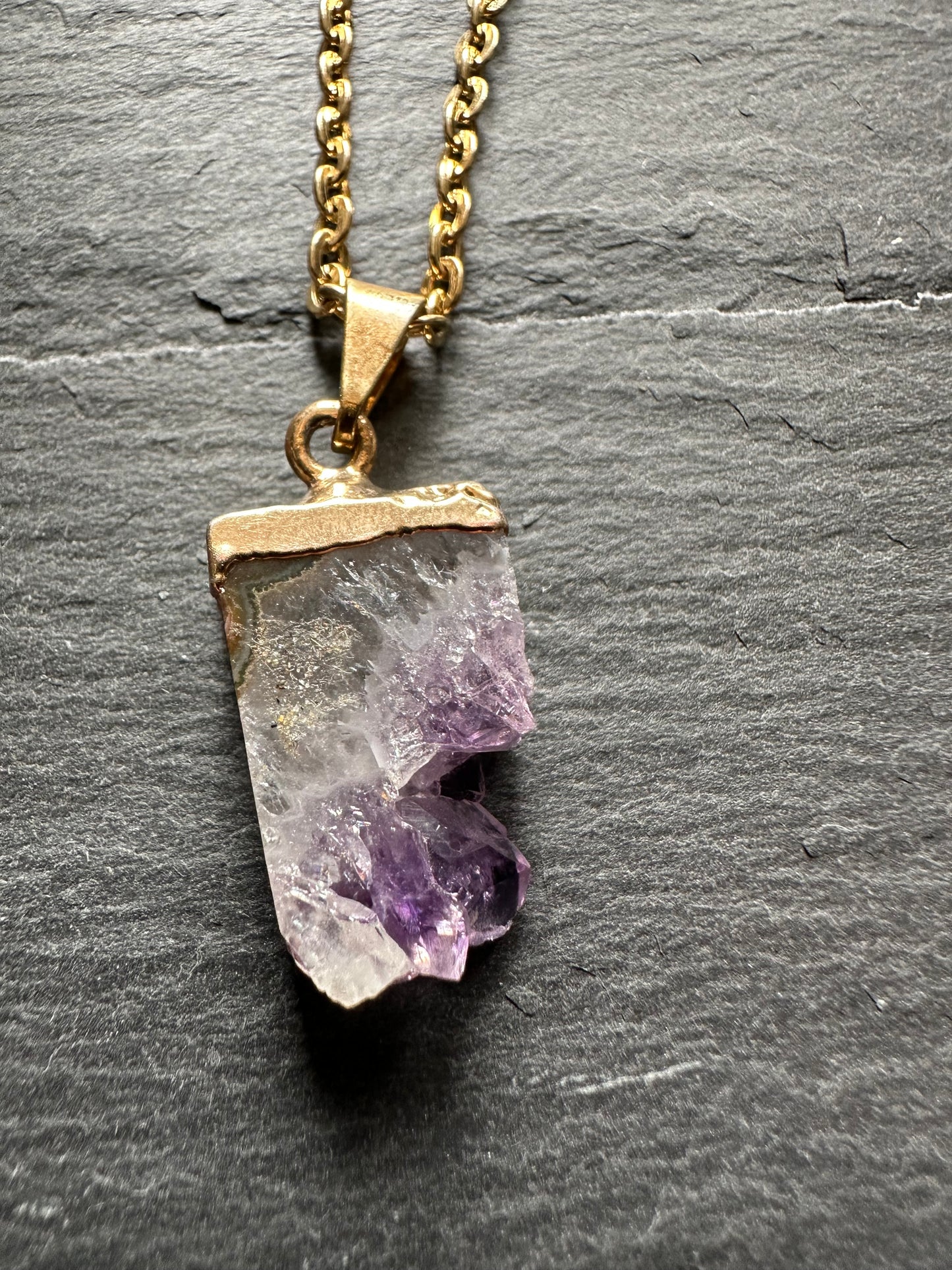 Amethyst necklace