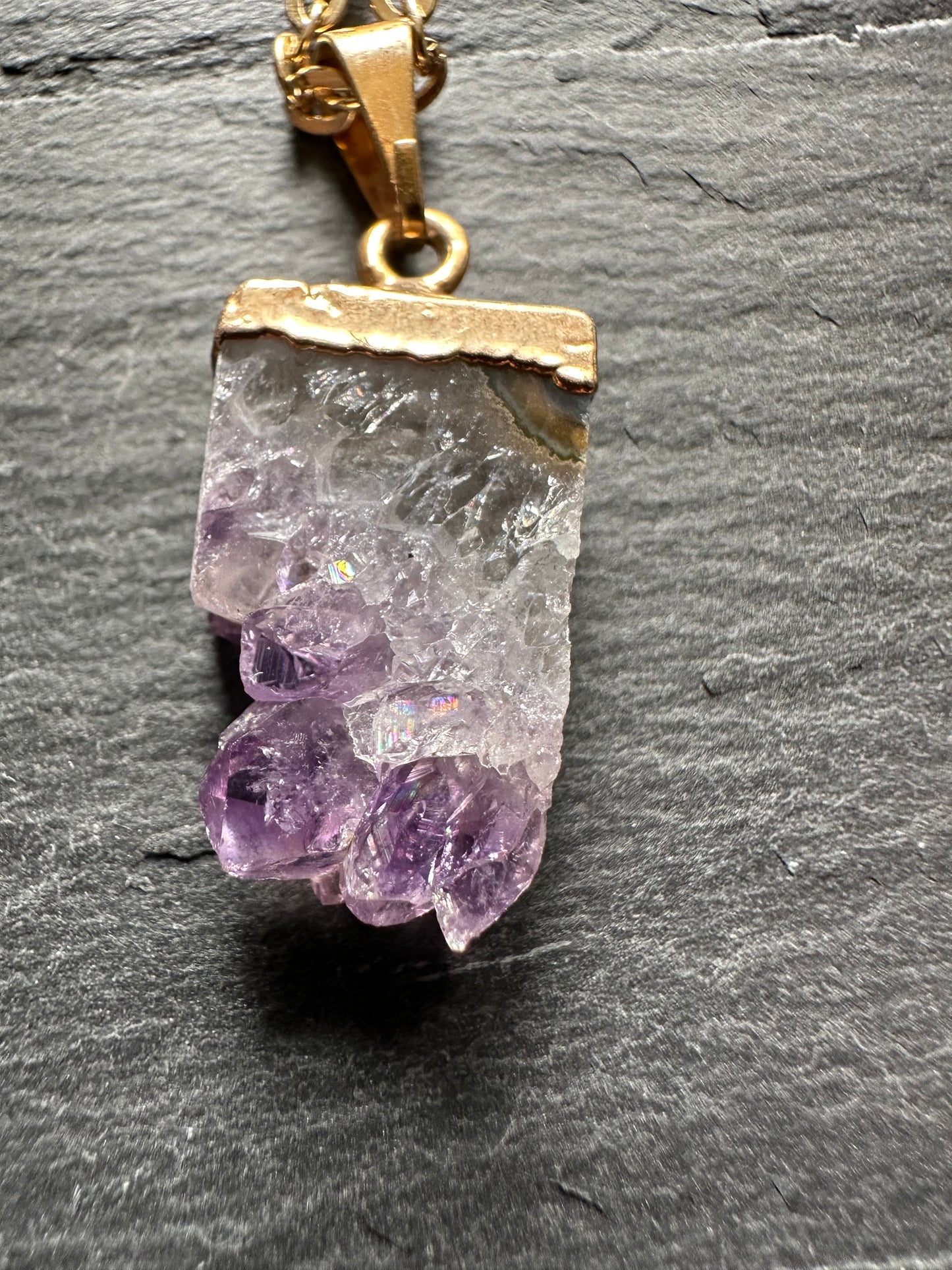 Amethyst necklace