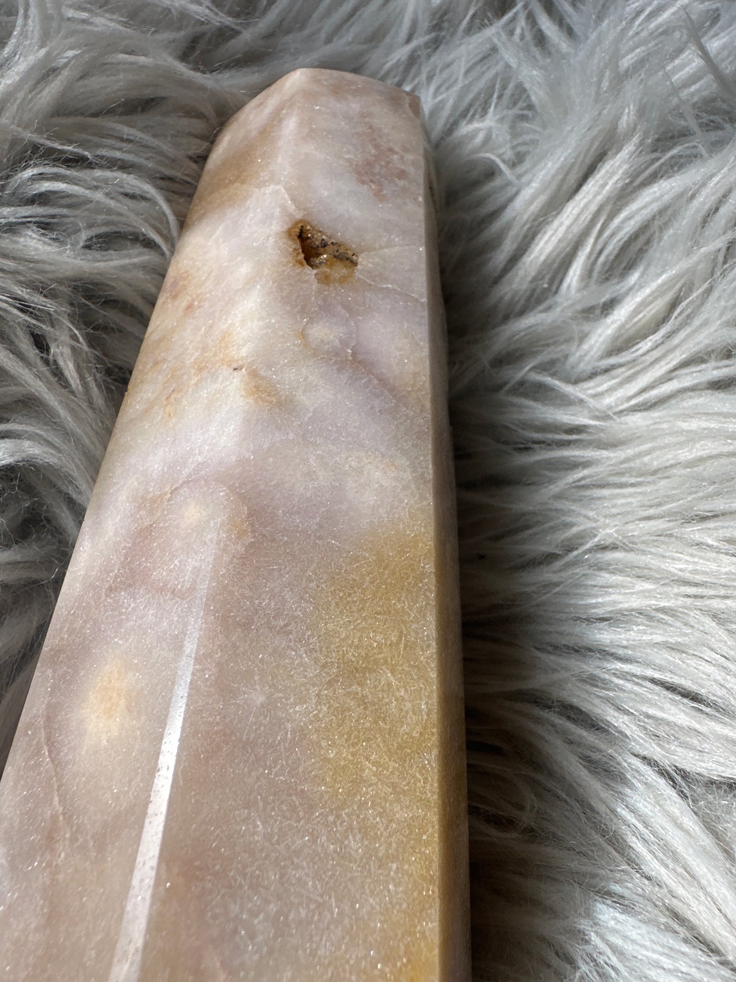 Pink amethyst tower.