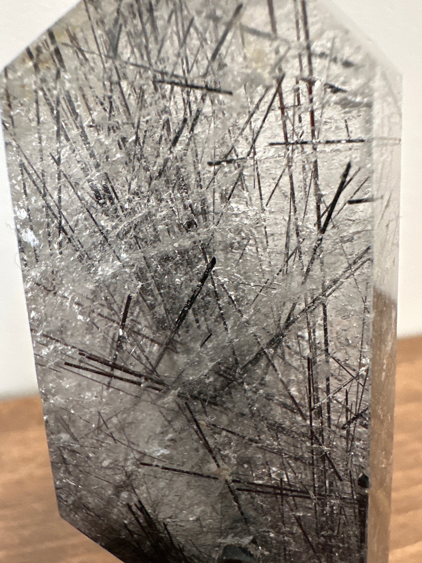 Quartz~ black rutile