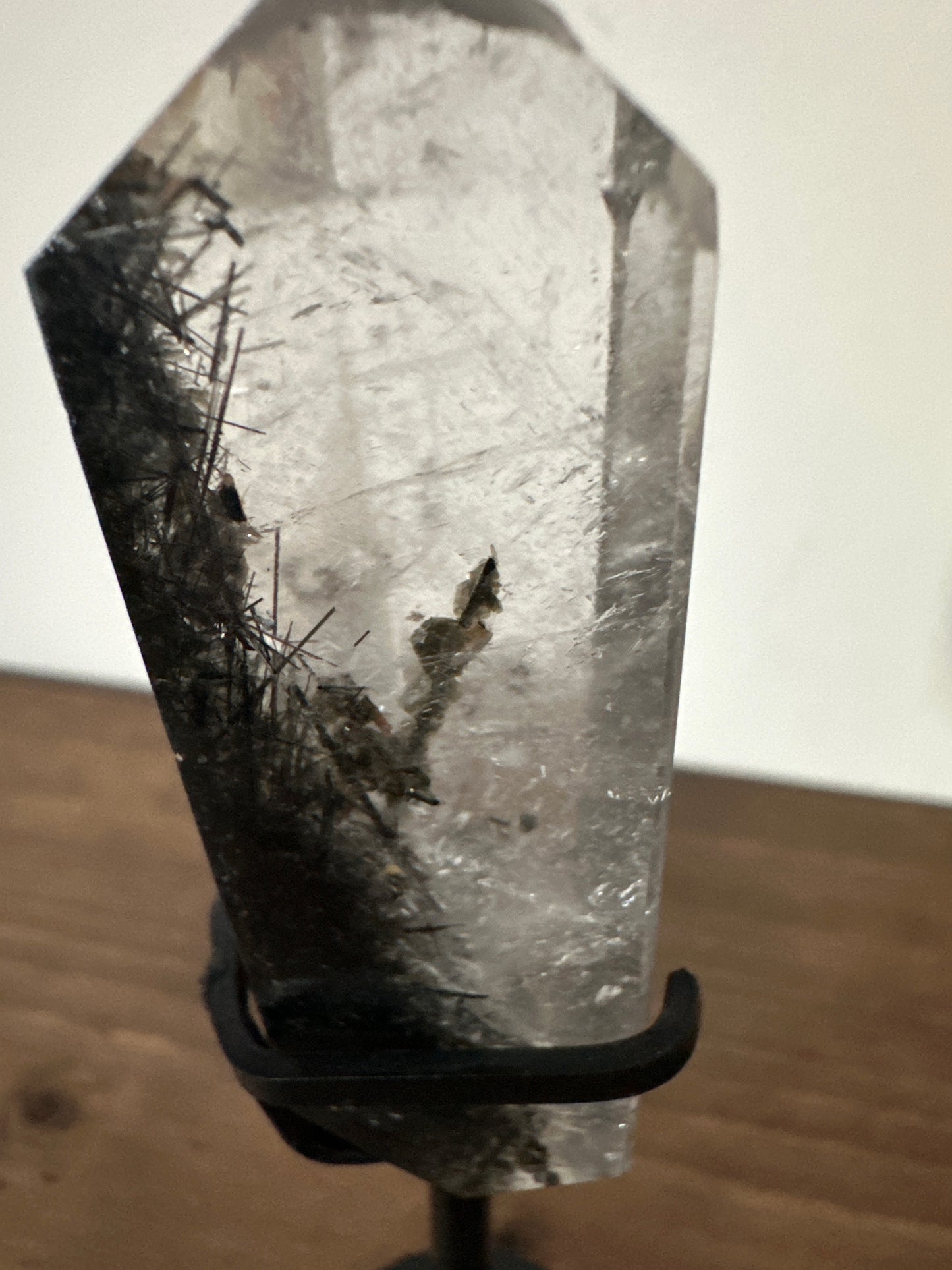 Quartz~ black rutile