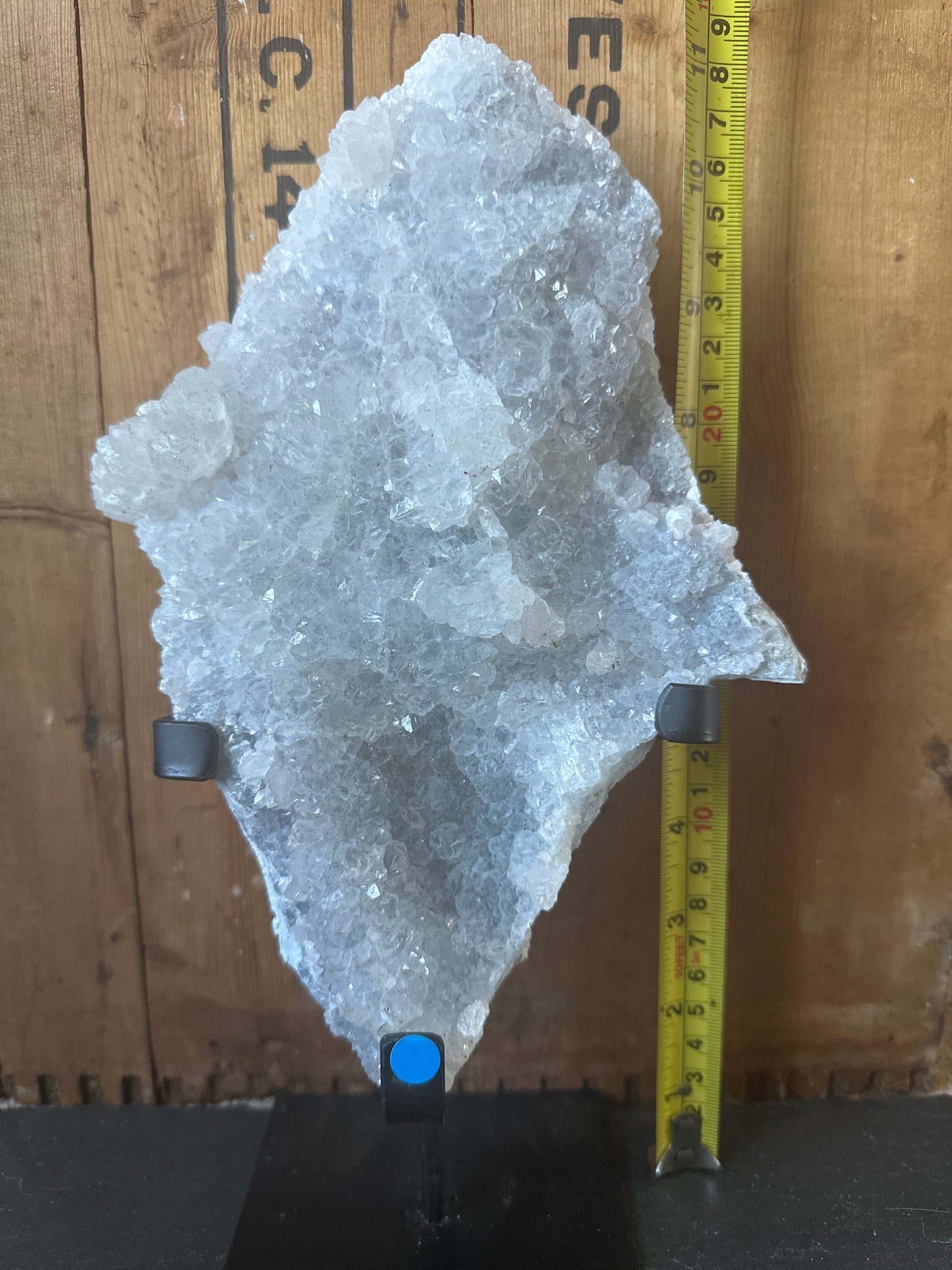 Zeolite~ blue/white/clear.