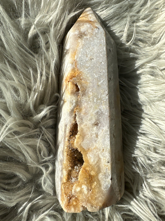 Pink amethyst tower.