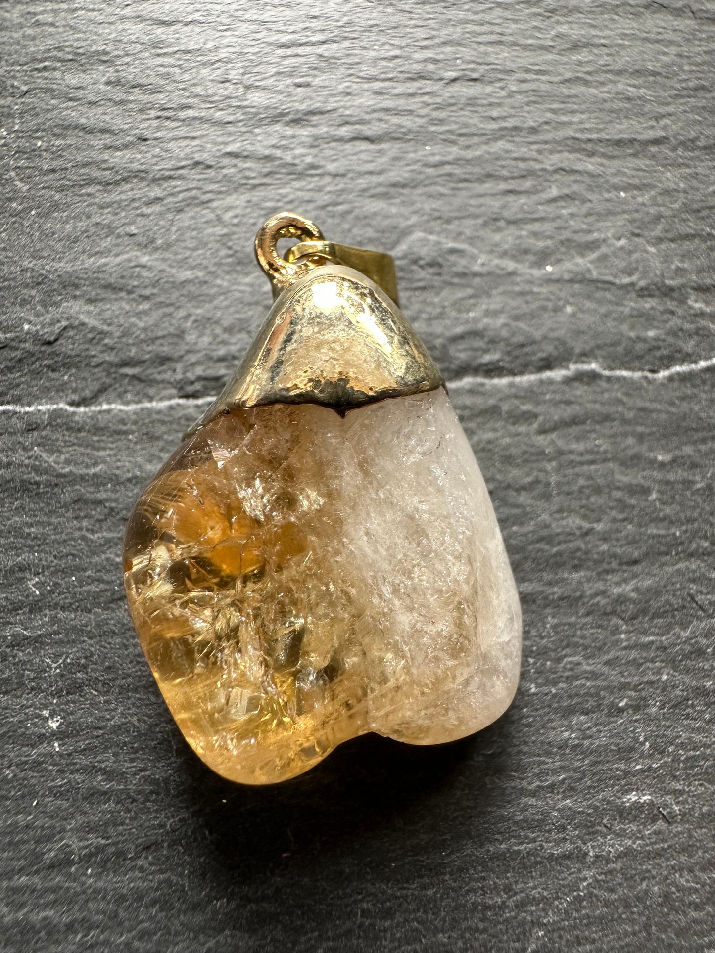 Citrine pendents