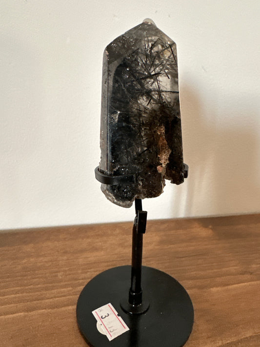 Quartz~ black rutile