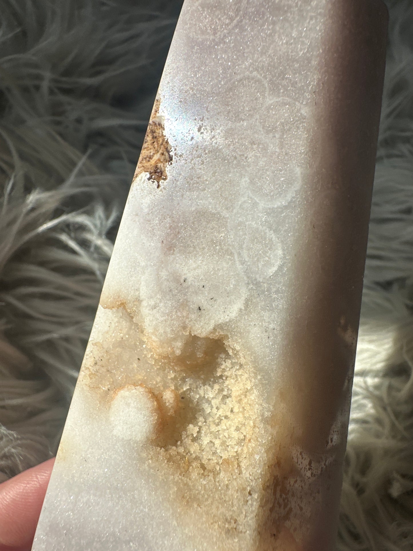 Pink amethyst tower.