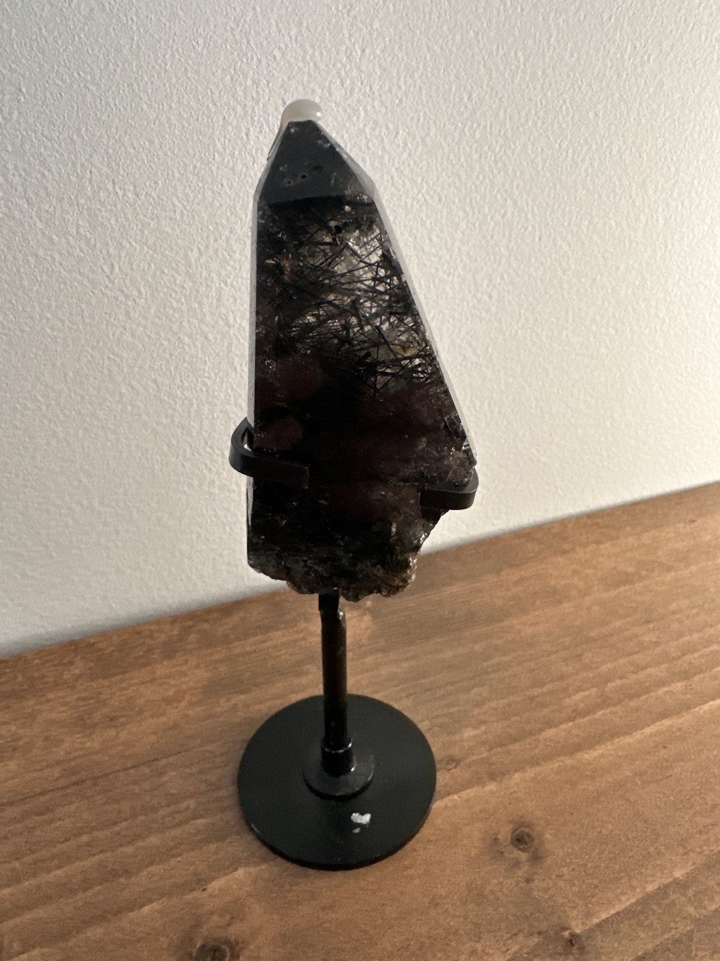 Quartz~ black rutile