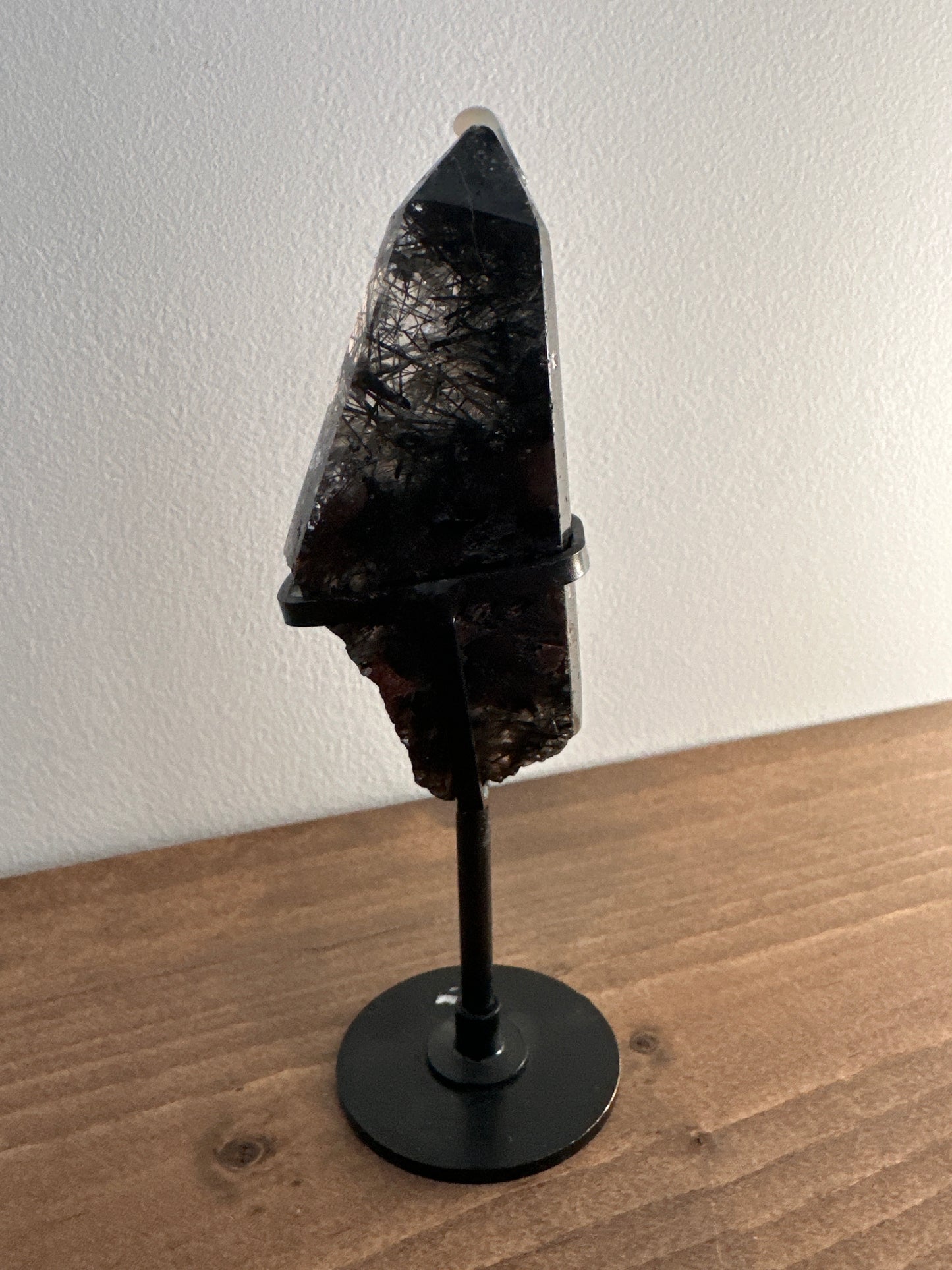 Quartz~ black rutile