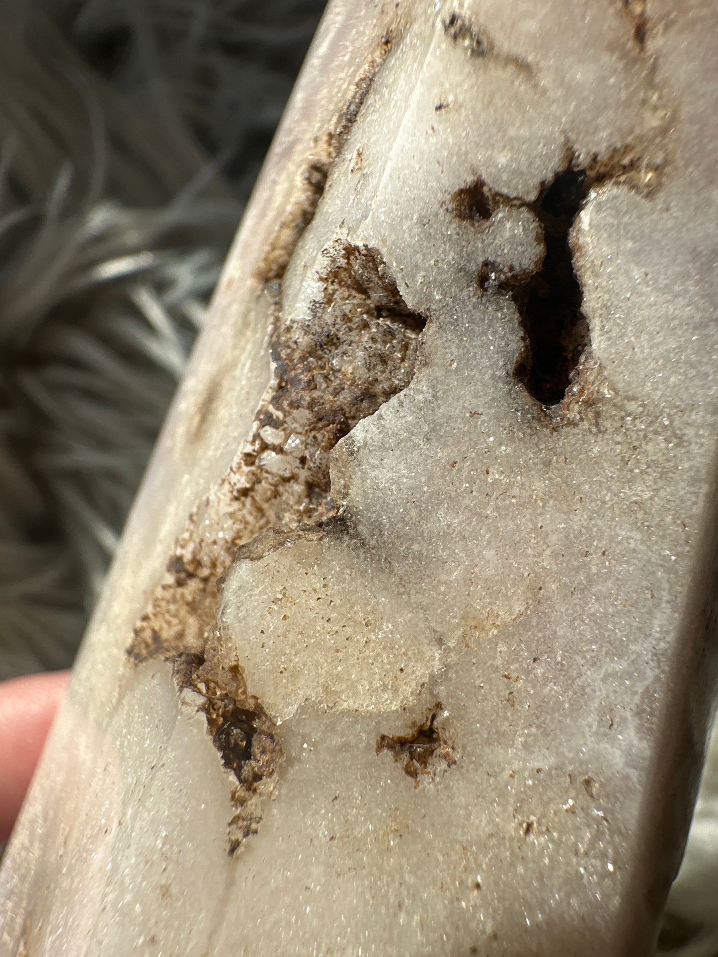 Pink amethyst tower.