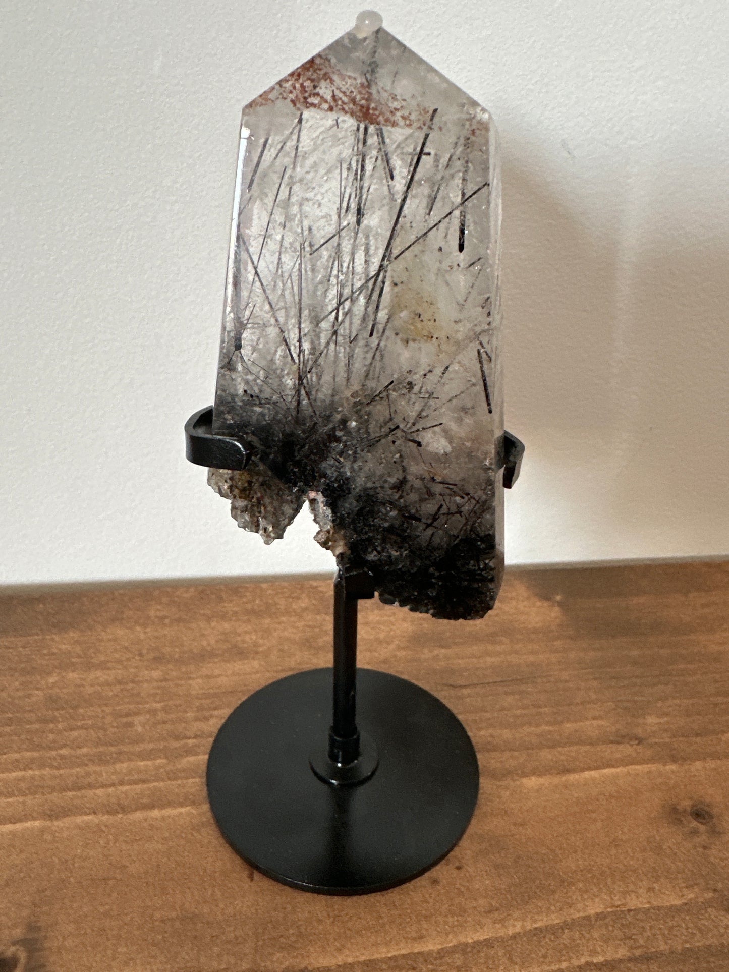 Quartz~ black rutile