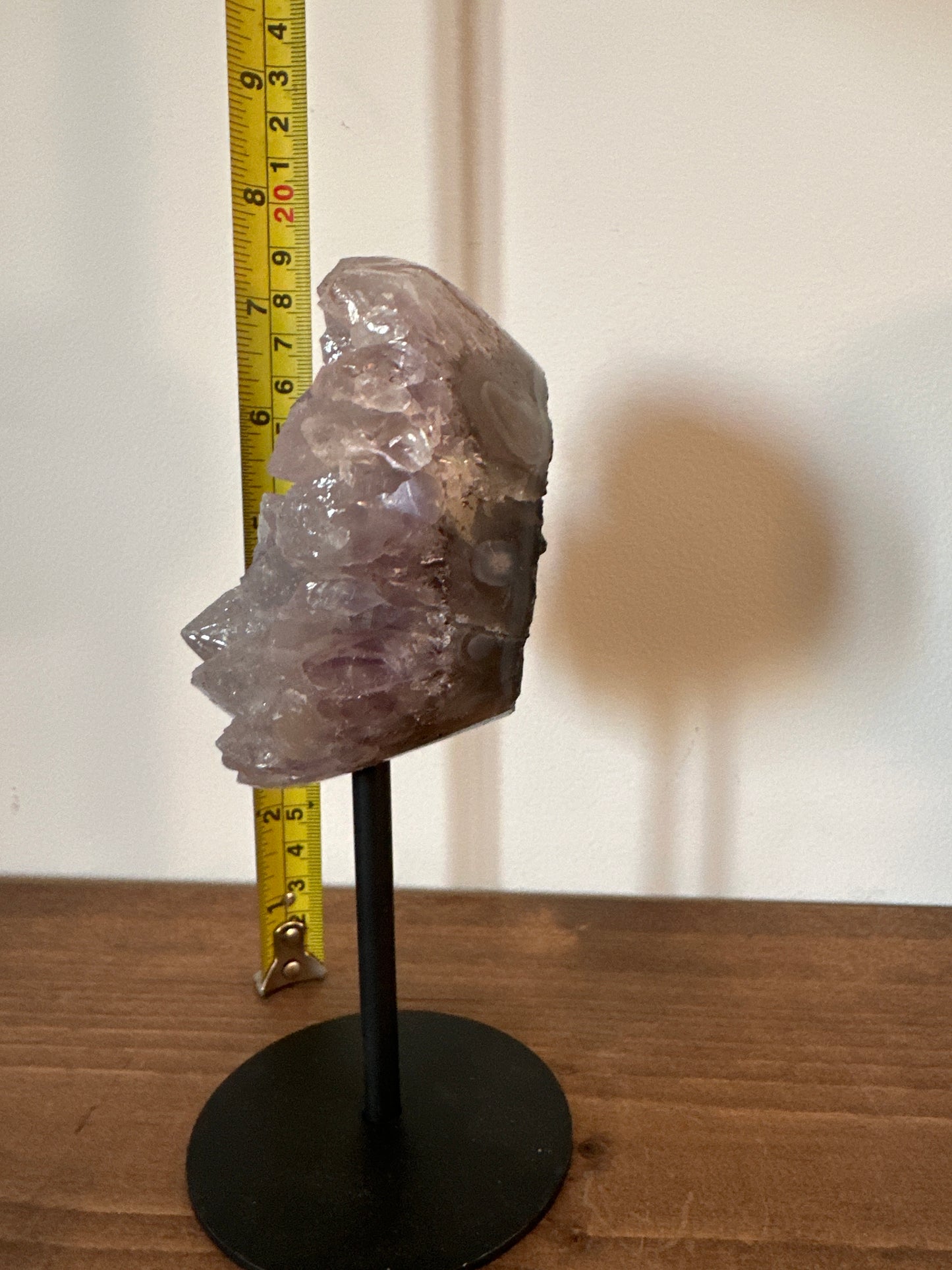 Amethyst on stand