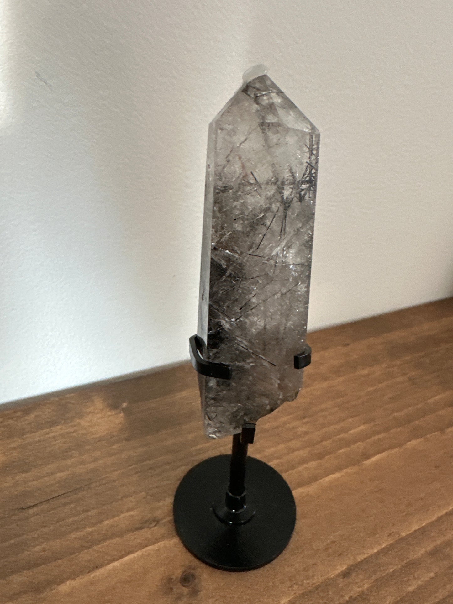 Quartz~ black rutile