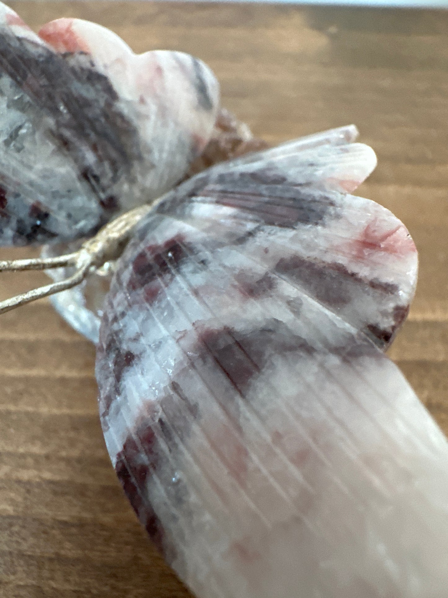 Butterfly on amethyst