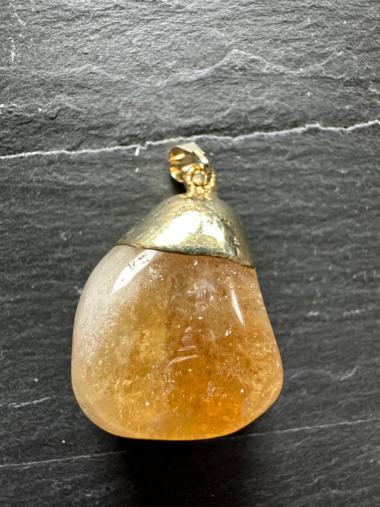 Citrine pendents