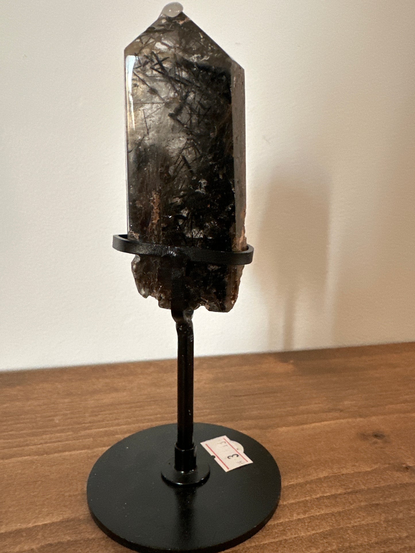 Quartz~ black rutile