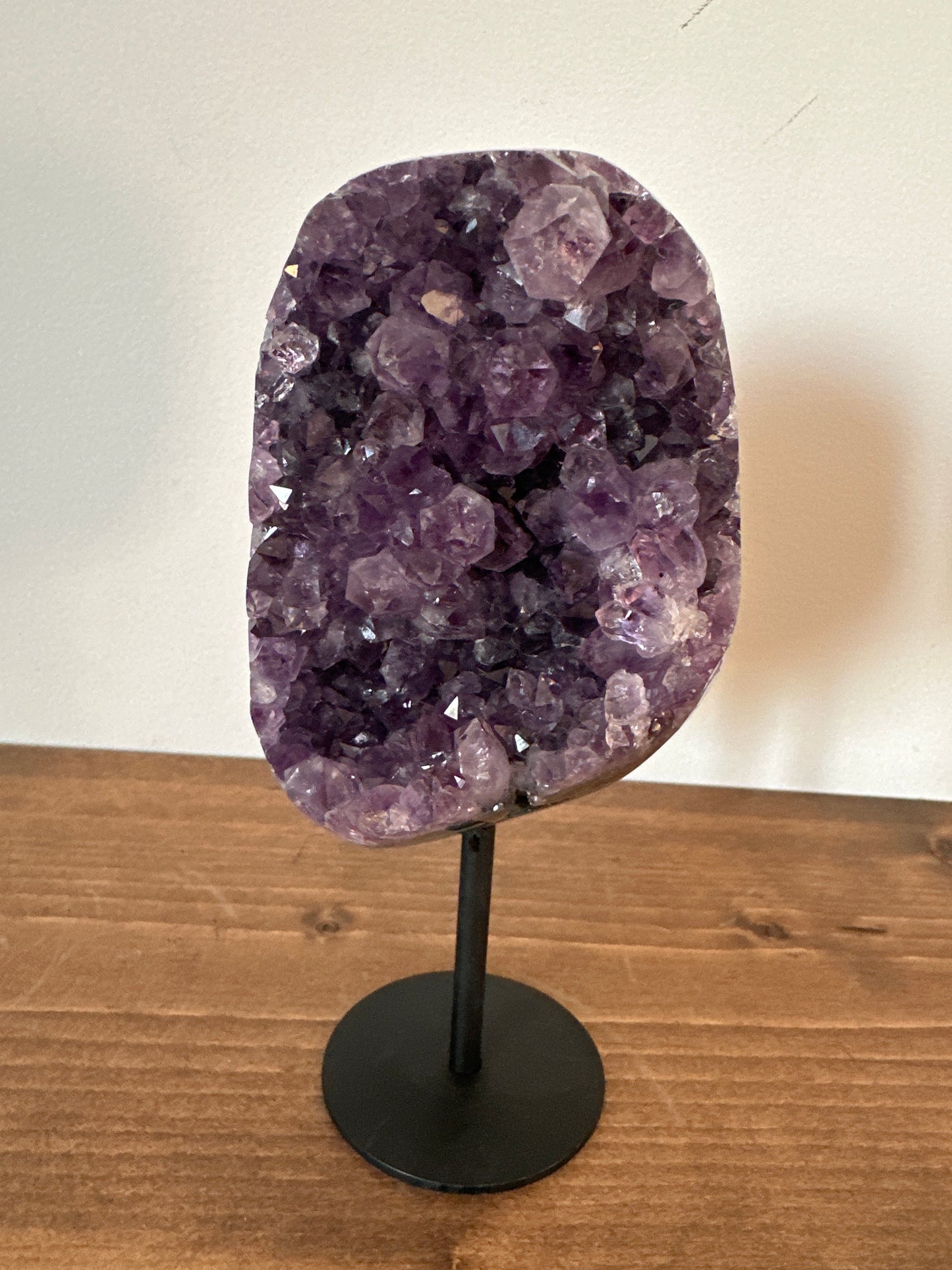 Amethyst on stand