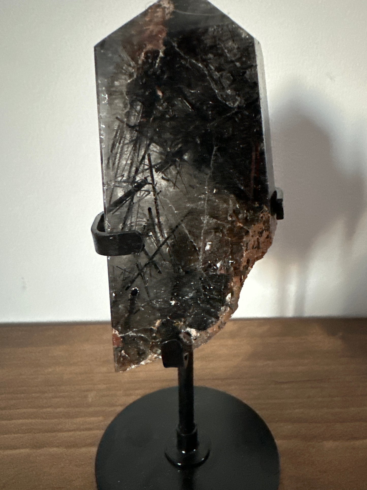 Quartz~ black rutile