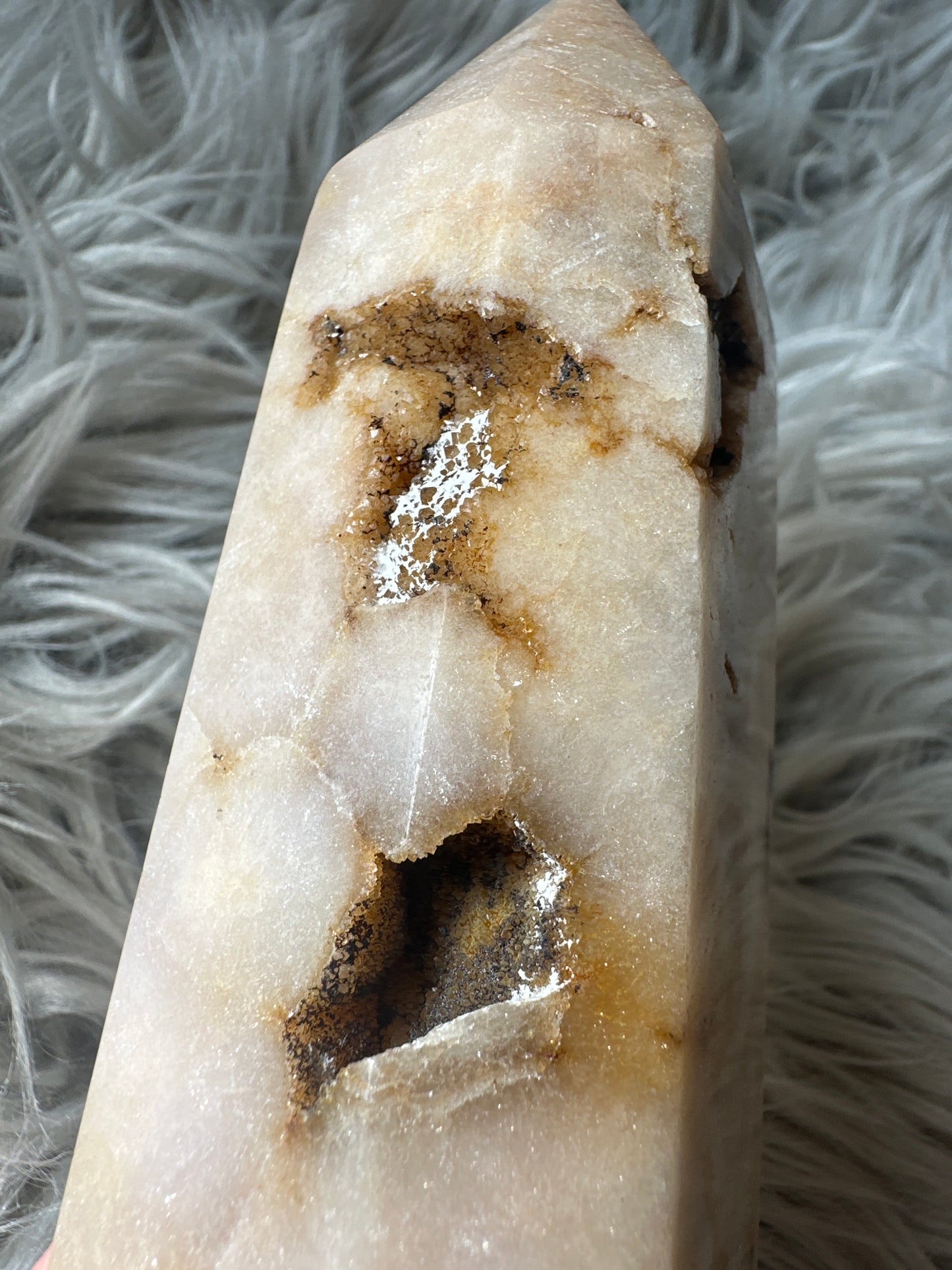 Pink amethyst tower.