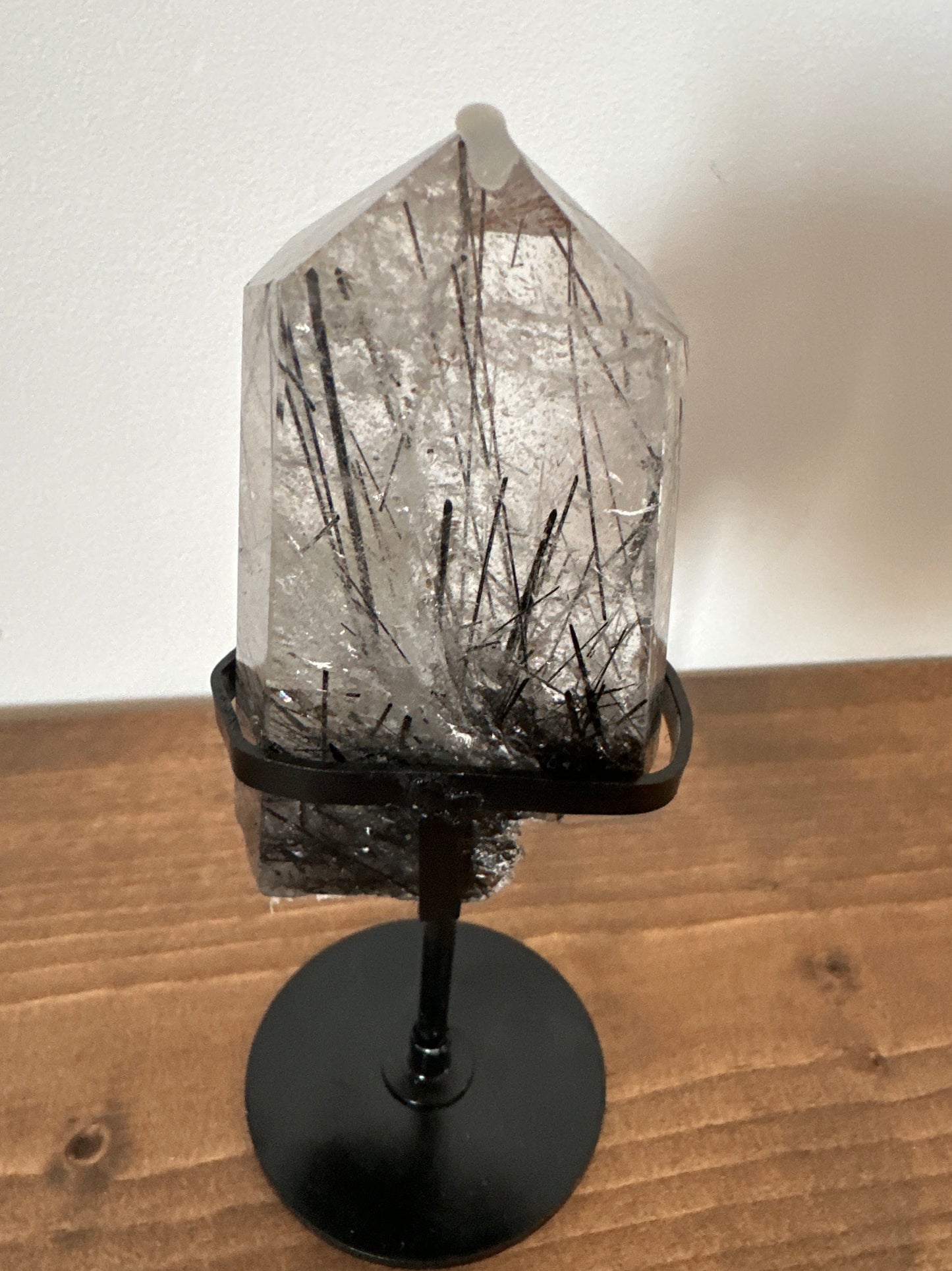 Quartz~ black rutile