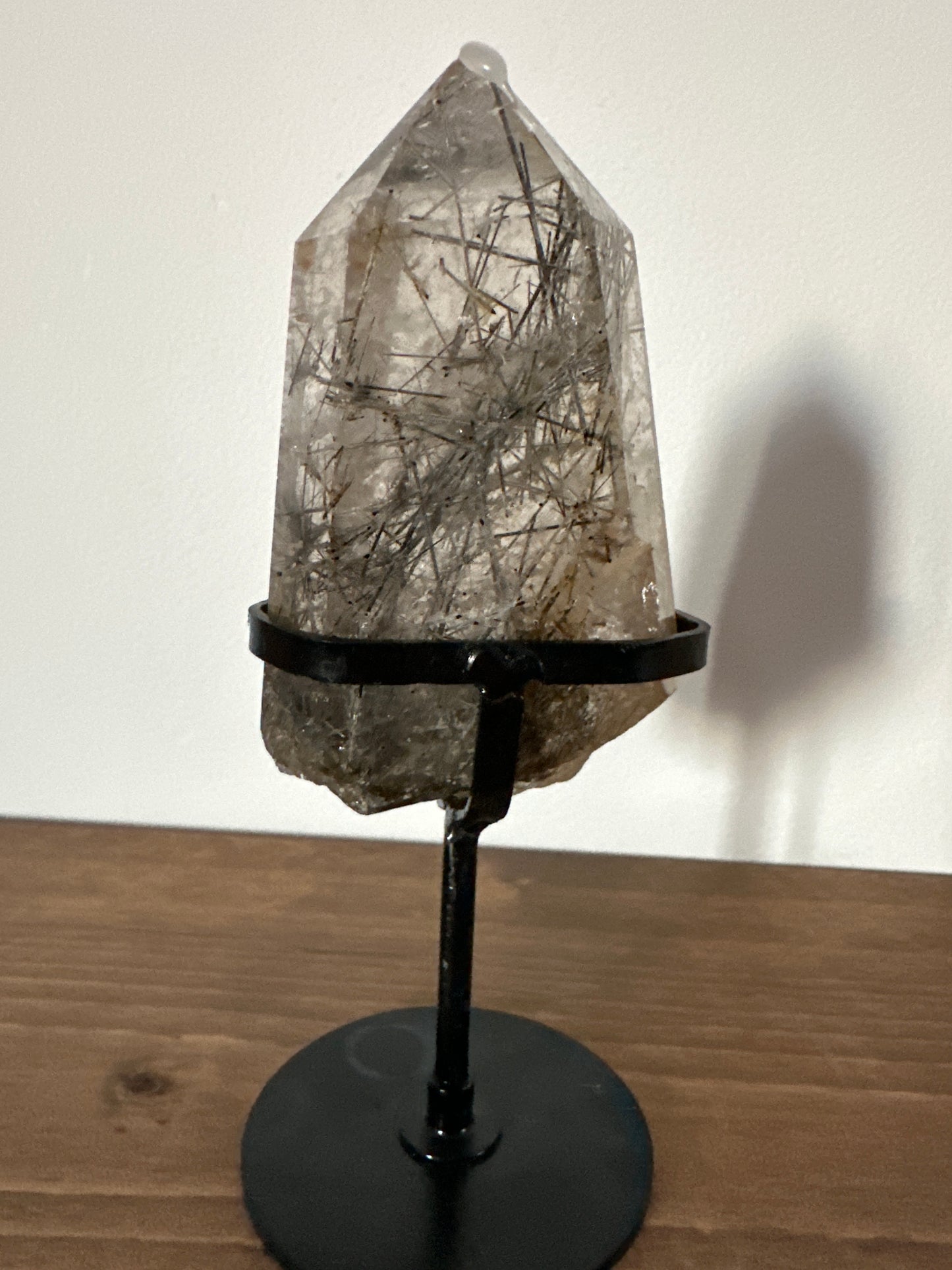 Quartz~ black rutile