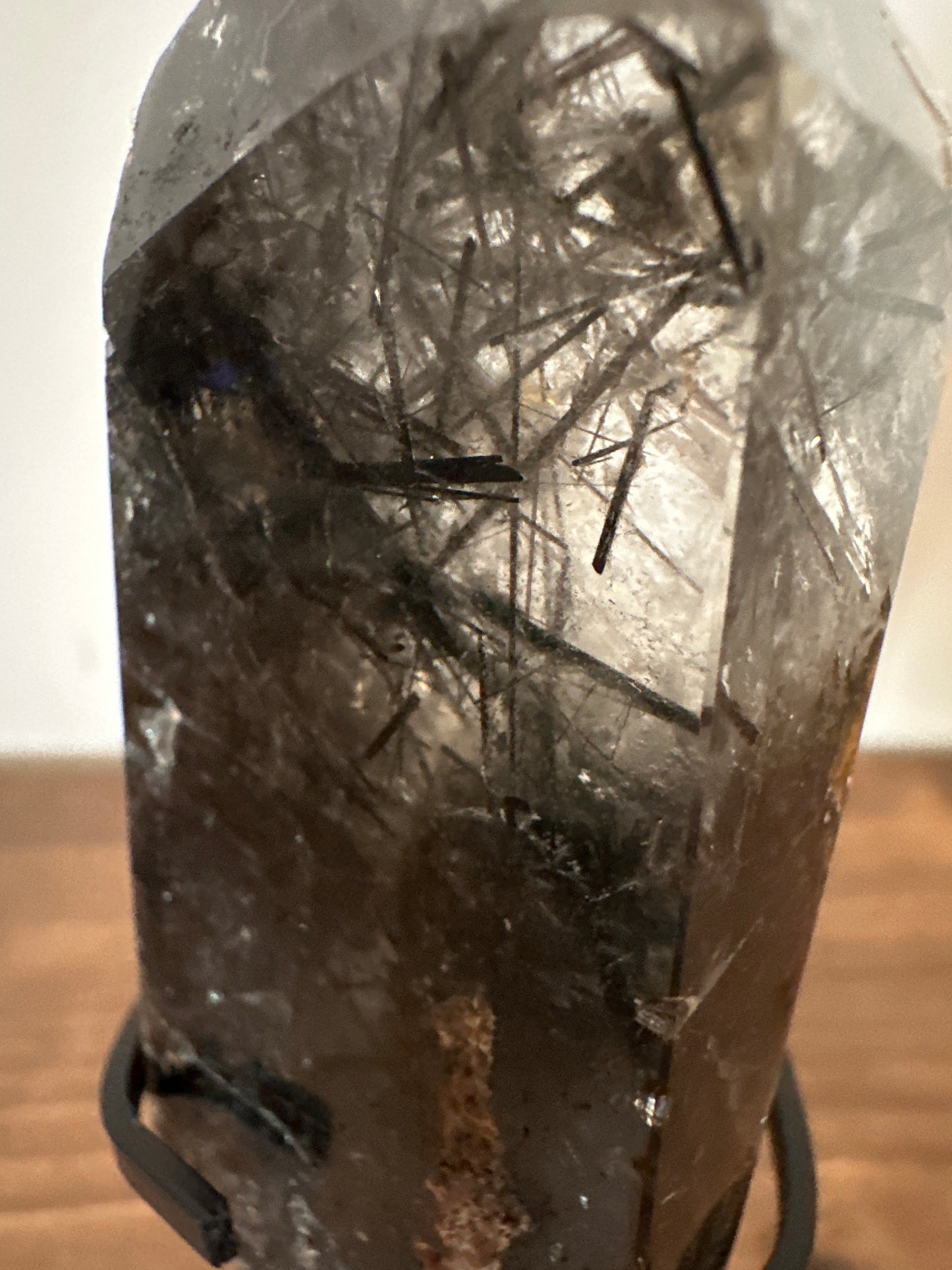 Quartz~ black rutile