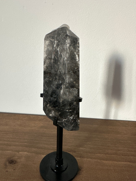 Quartz~ black rutile