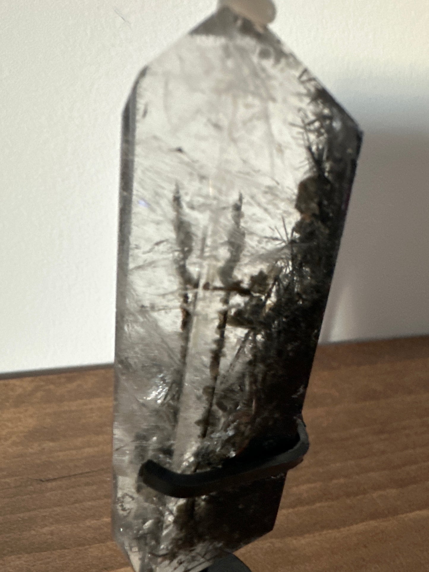 Quartz~ black rutile