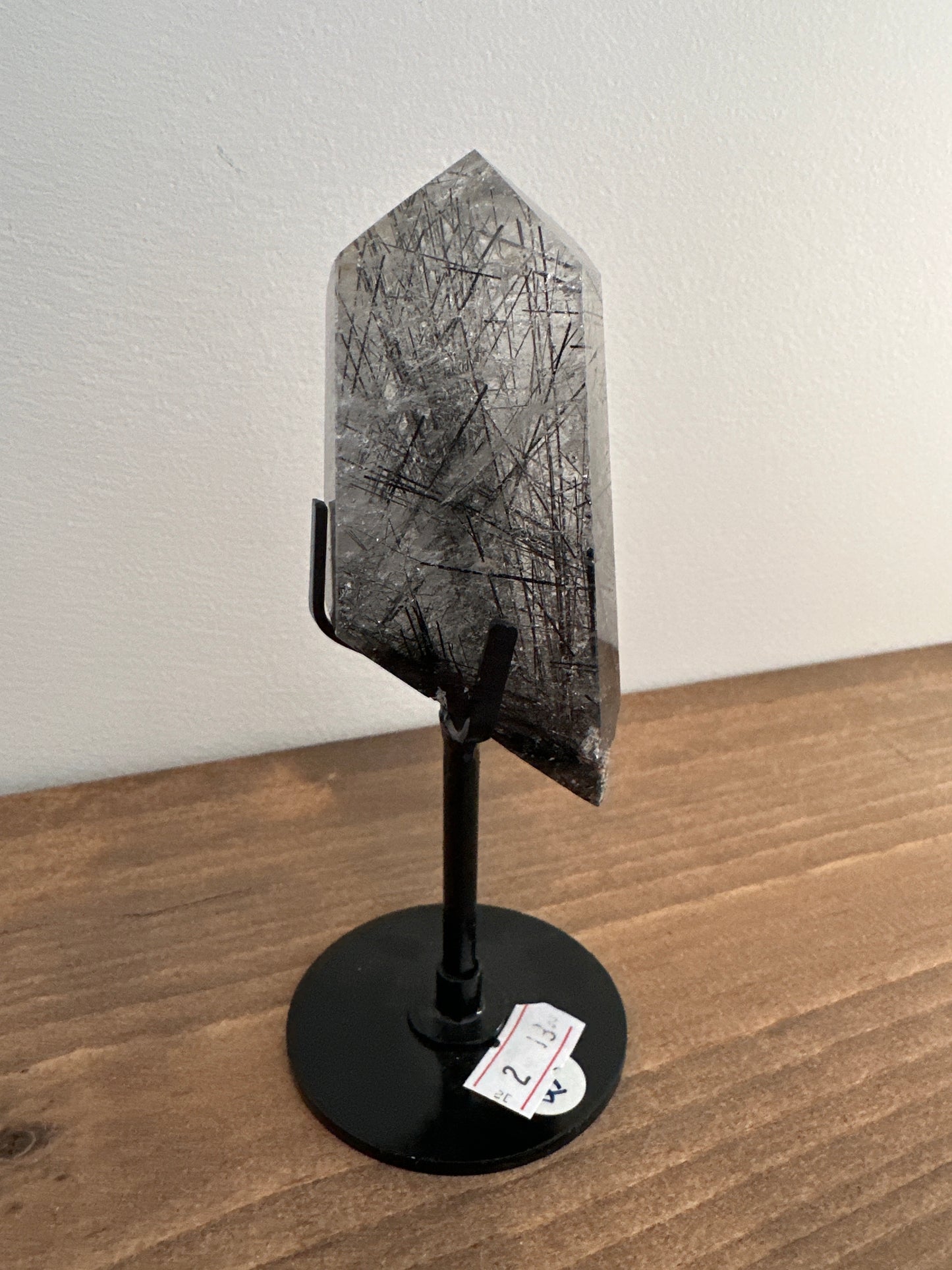 Quartz~ black rutile