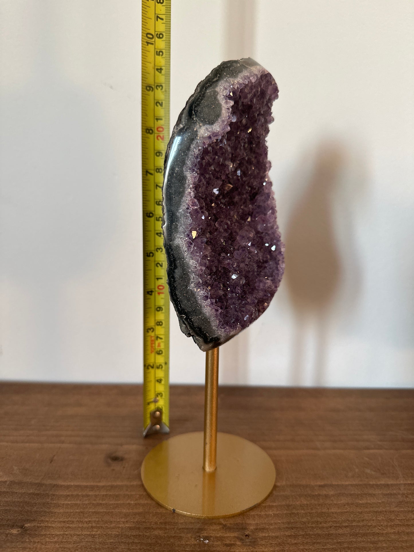 Amethyst on stand