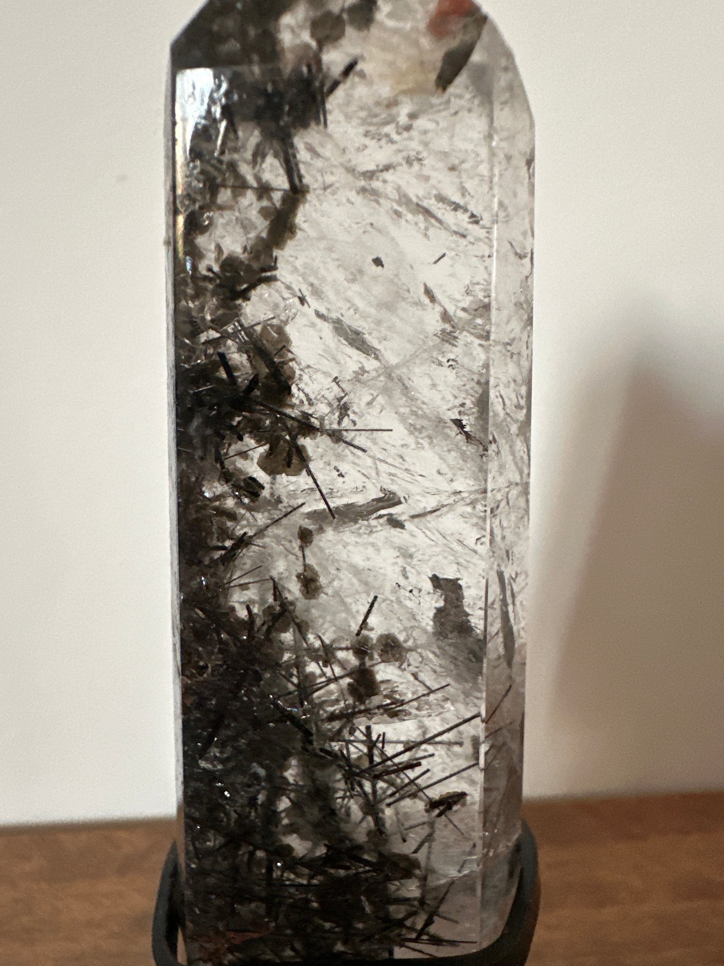 Quartz~ black rutile